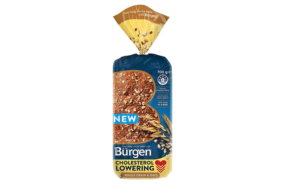 Burgen - cholesteral lowering whole grain and oats